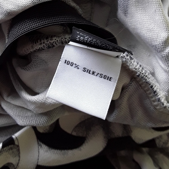 NWT Diane Von Furstenberg Bentley chain print fitted dress - Picture 4 of 10